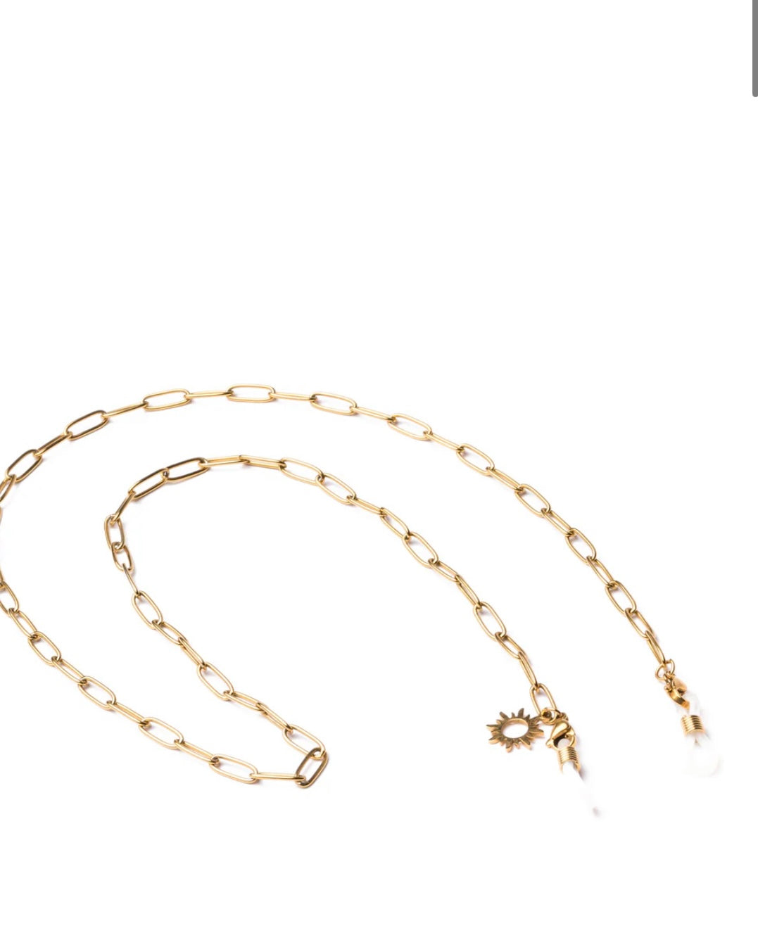 LARGE LINK SUNGLASSES CHAIN - GOLD