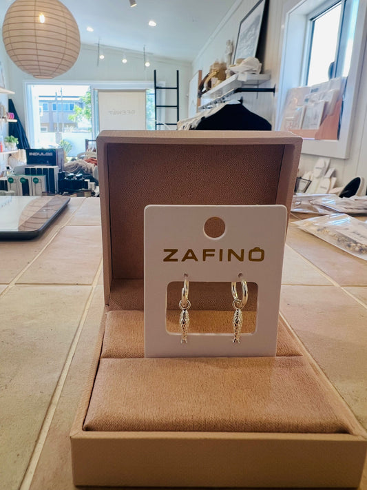 TATE MINI HUGGIE - Silver