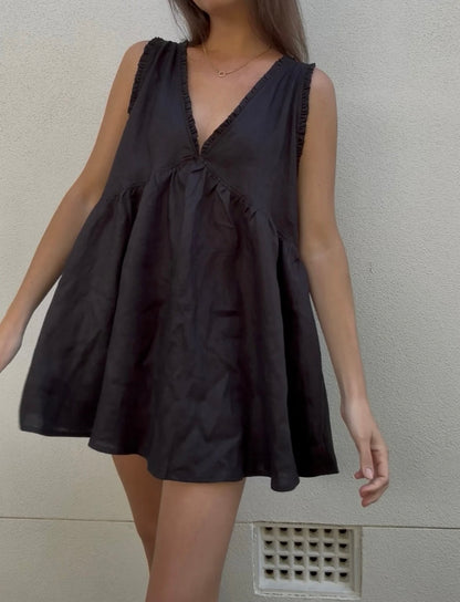 CARIS DRESS MINI - Black