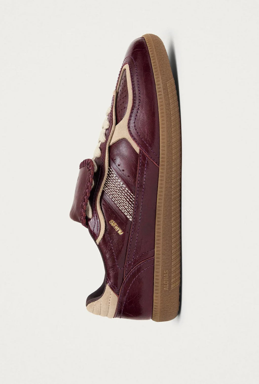 ALOHAS - DEEP BURGUNDY LEATHER