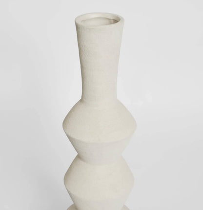 GOYA TALL VASE - CHALK