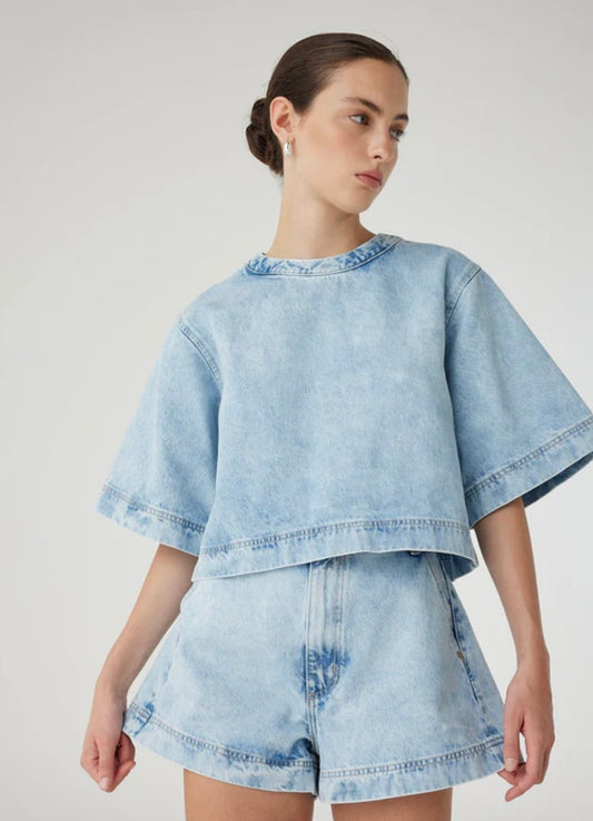 LUNA TOP CLOUD WASH
