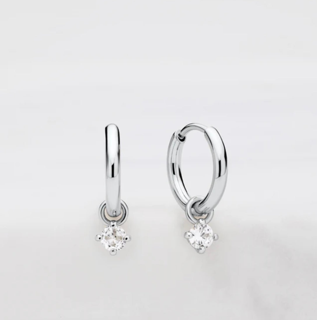 LEILA EARRINGS - Silver
