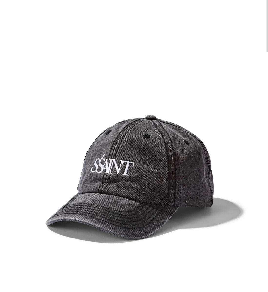 SSAINT CAP - BLACK ACID WASH