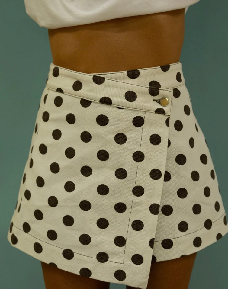 WINNIE SKIRT - White Choc