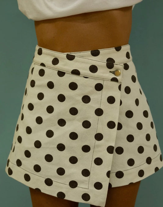 WINNIE SKIRT - White Choc