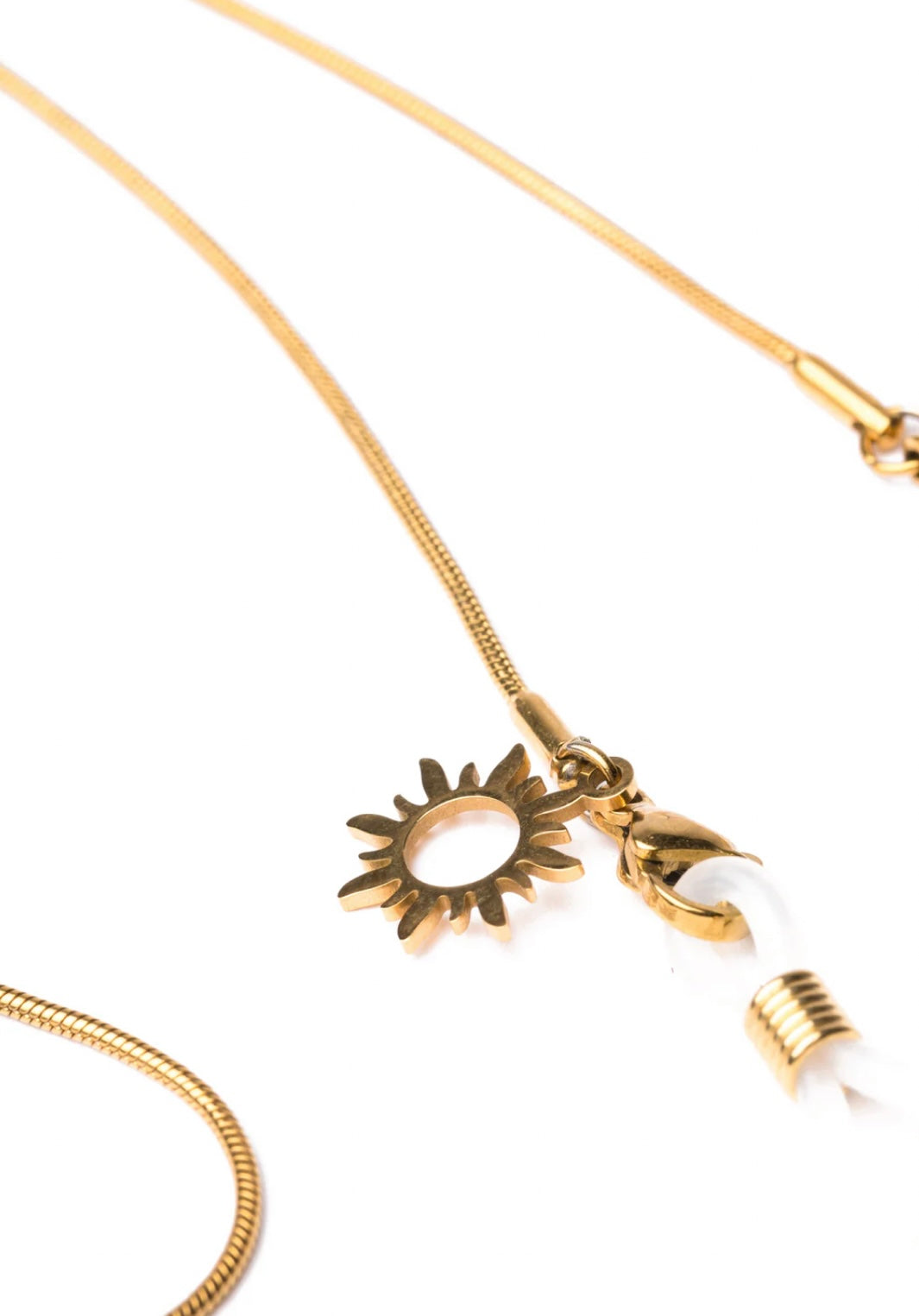 SNAKE SUNGLASSES CHAIN - GOLD
