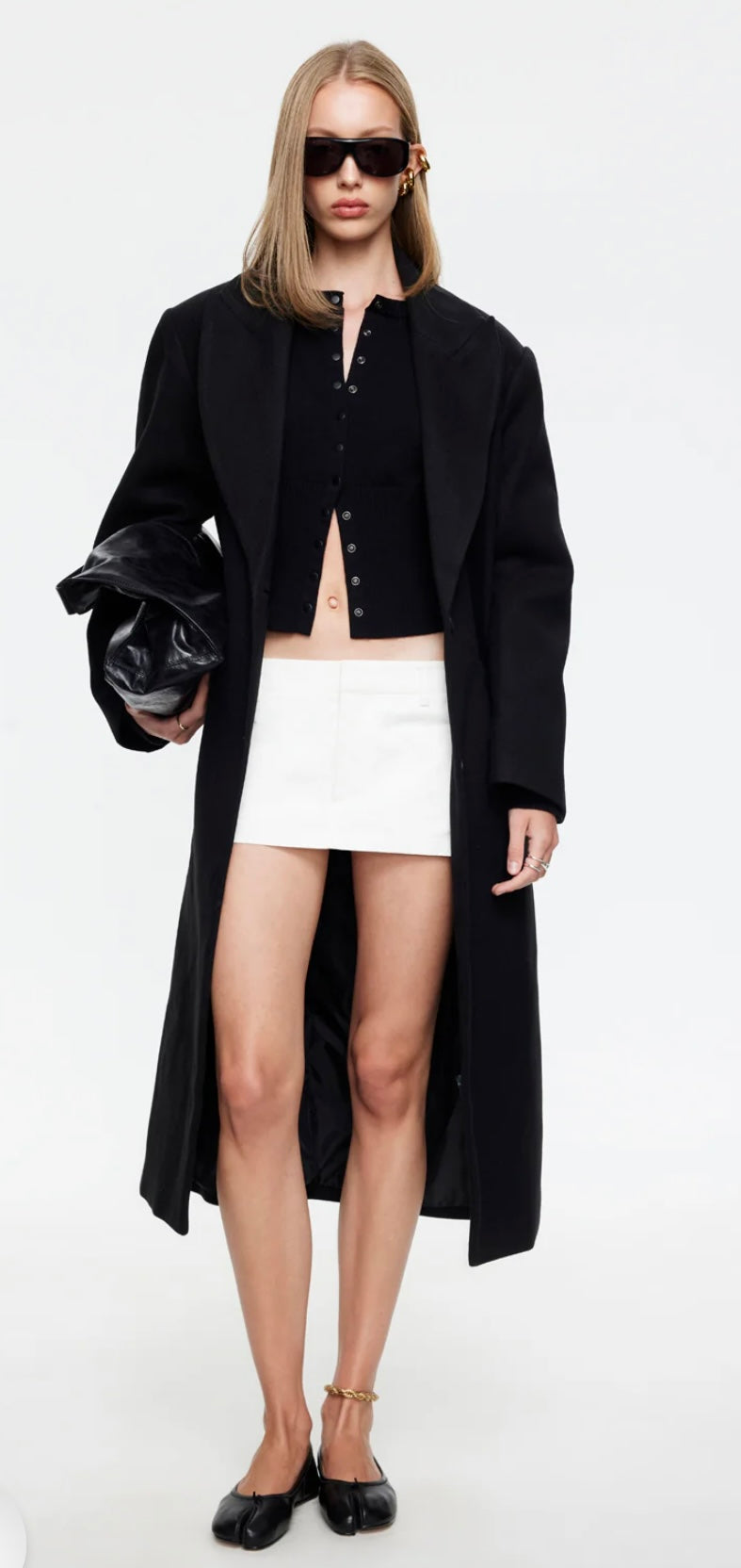 OLSEN COAT - BLACK