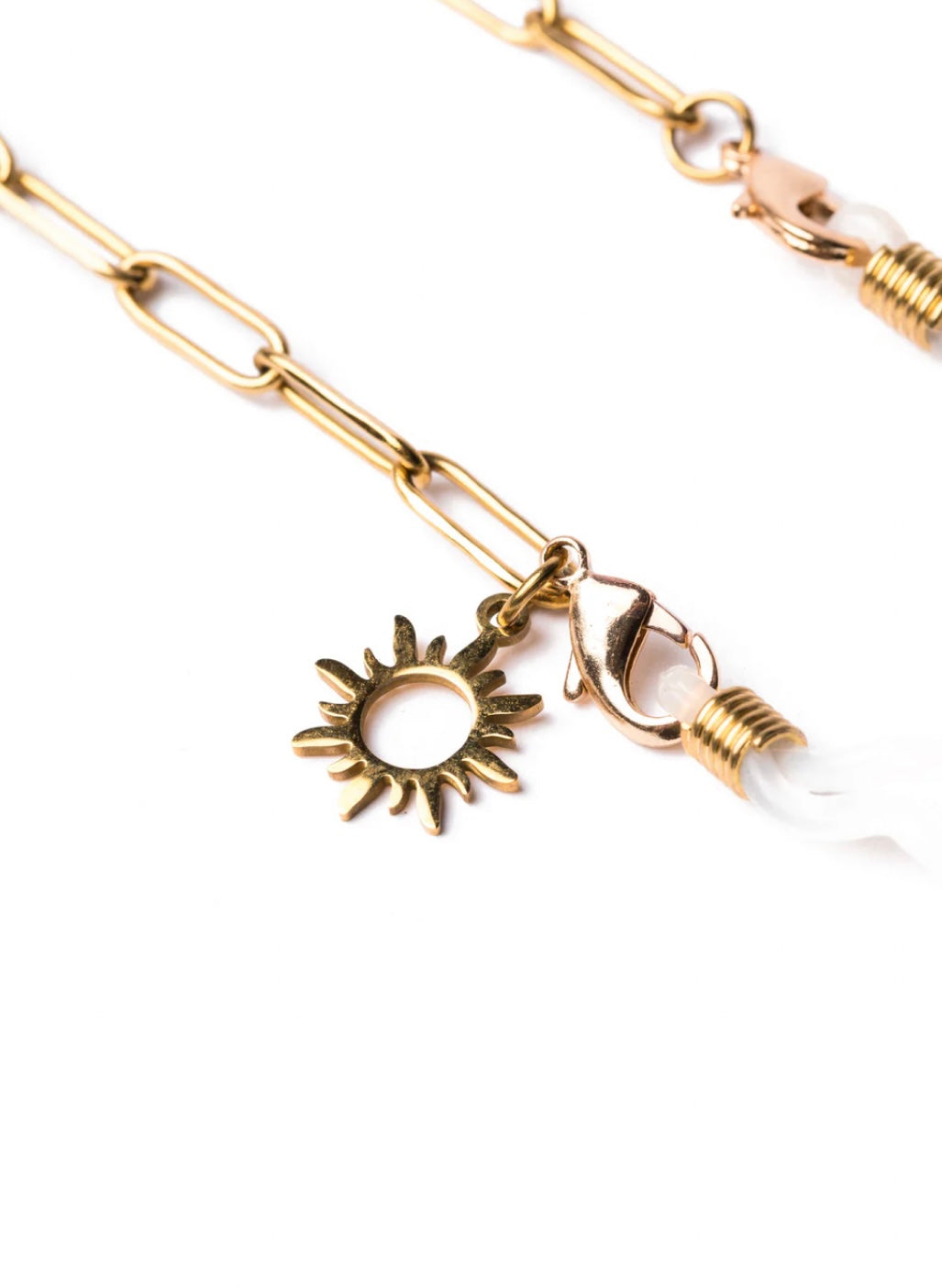 LARGE LINK SUNGLASSES CHAIN - GOLD