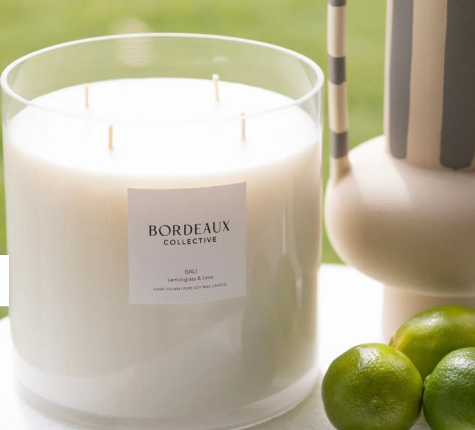 BALI - Lemongrass Lime &amp; Sweet Orange Medium Deluxe Candle