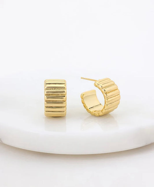 HARLOW HOOP - Gold