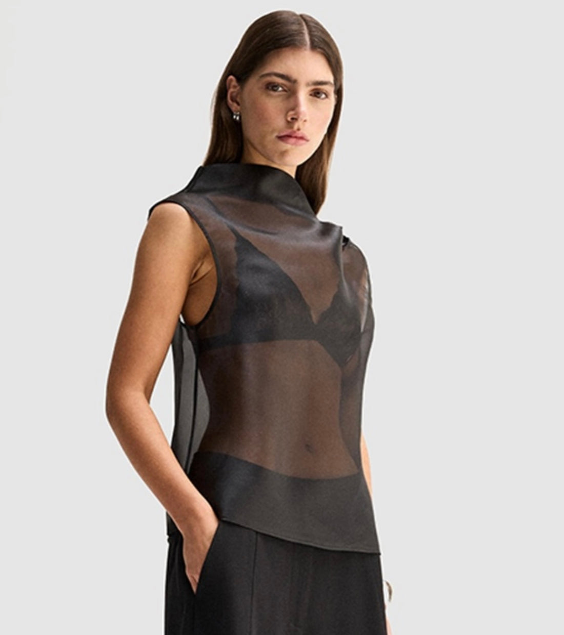 HOPKINS TOP BLACK