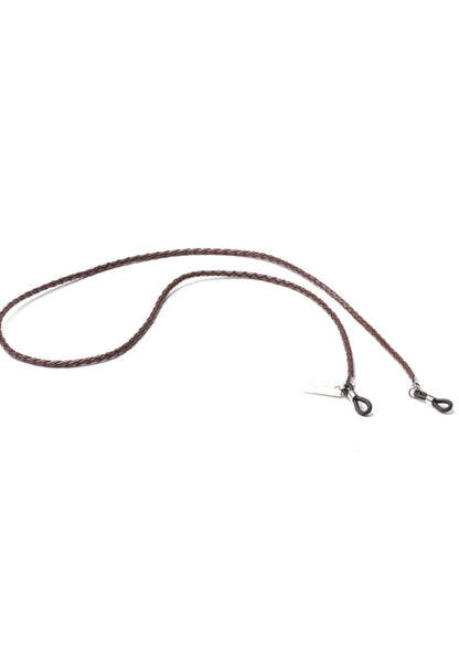 EYEWEAR CHAIN - LEATHER BRAID CHORD