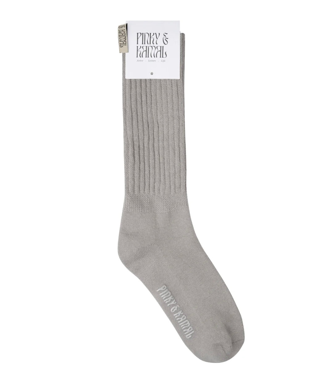 SLOUCHY SOCK - Dove Grey