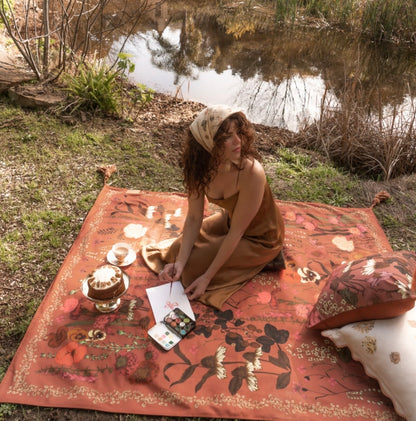 FLOURISH PICNIC RUG - Sienna