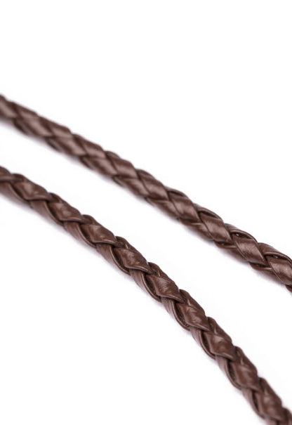 EYEWEAR CHAIN - LEATHER BRAID CHORD