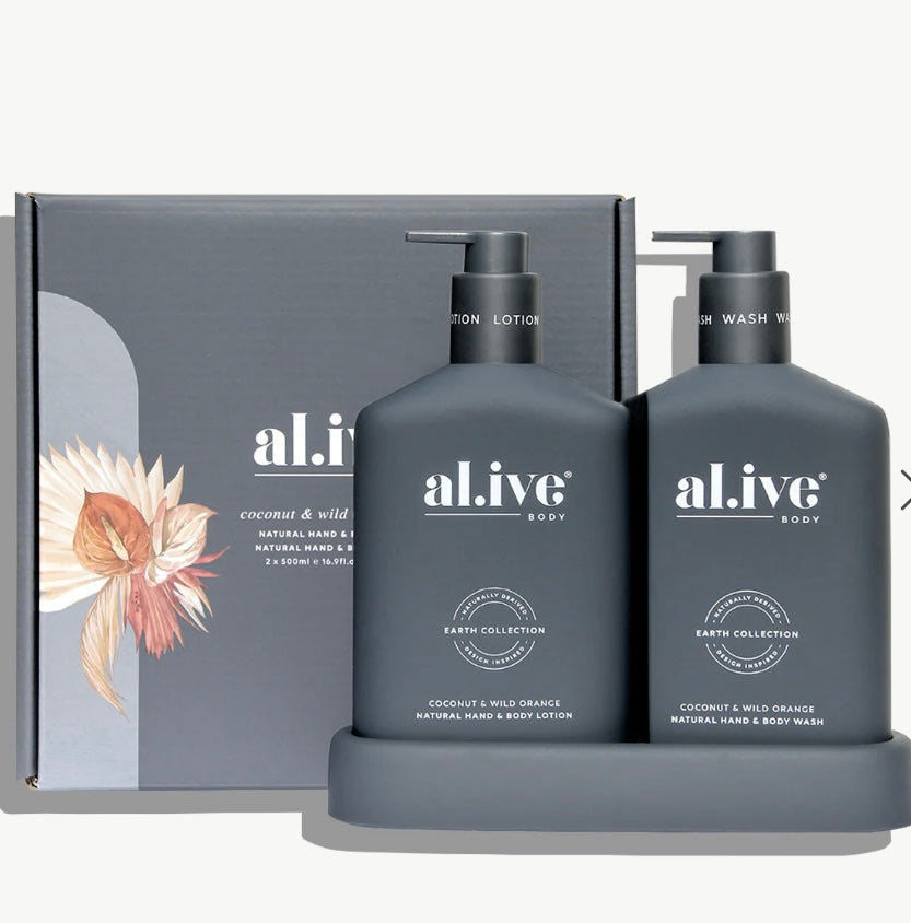 WASH &amp; LOTION DUO - COCONUT &amp; WILD ORANGE DUO