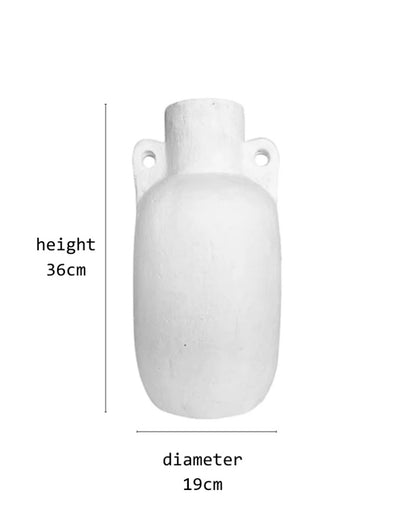 JERSEY VASE - White