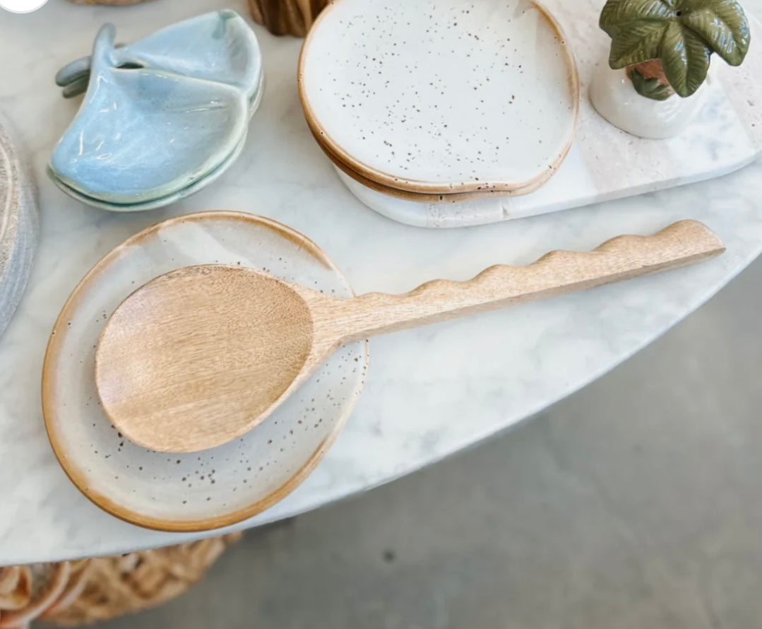 FRANCIS CERAMIC SPOON REST