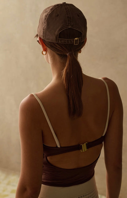 THE ISHANI ONE PIECE- Cocoa