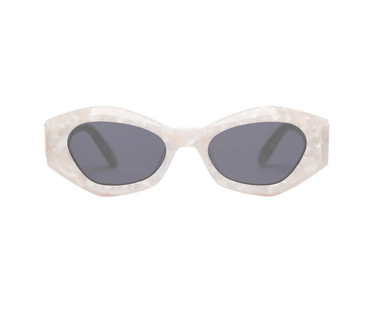 RUFUS FT. PEARL WHITE w/ BLACK LENS