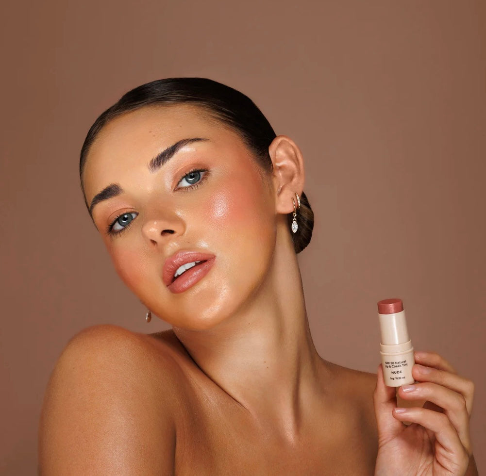 SPF 50 Natural Lip + Cheek Tint Nude