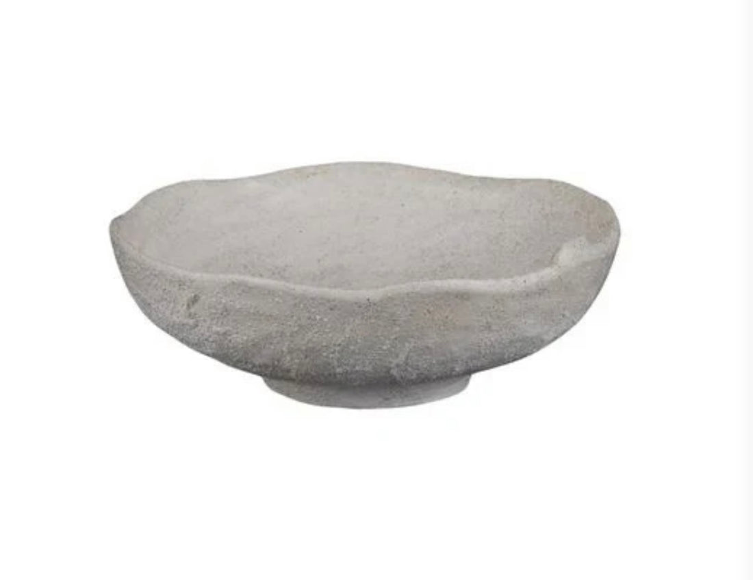 DUNES CERAMIC BOWL - WHITE
