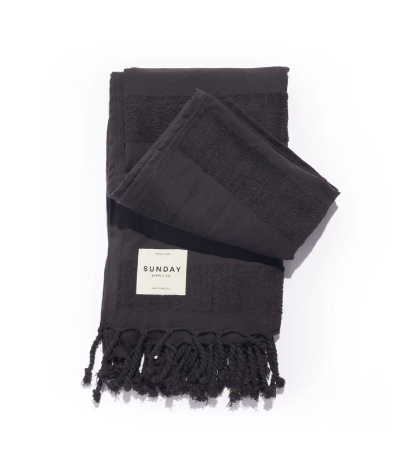 BLACK ROCK BEACH TOWEL