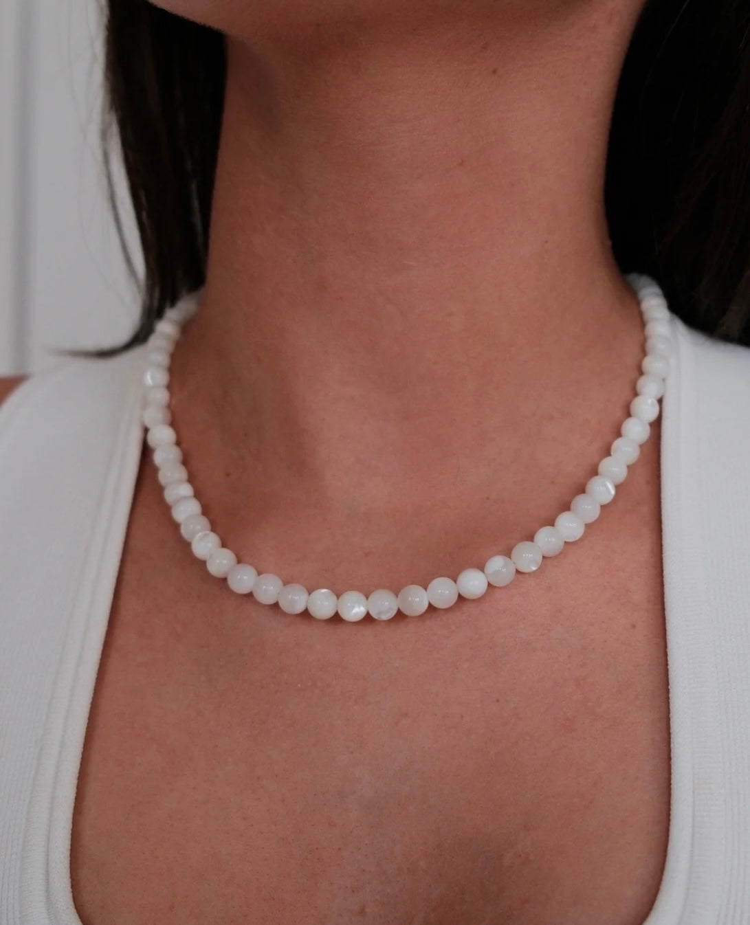 VALENTINA Necklace - White