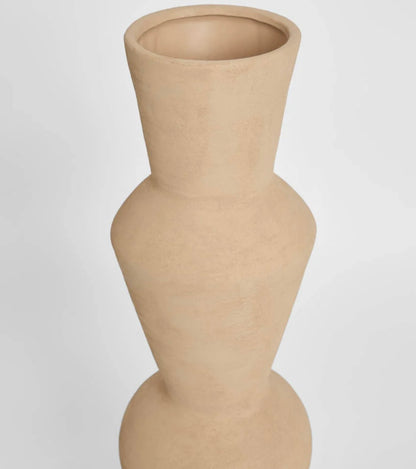 GOYA TALL VASE TERRACOTTA