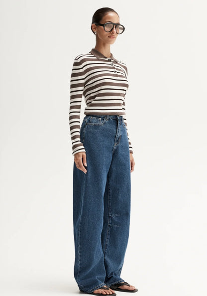 ANA LONG SLEEVE POLO