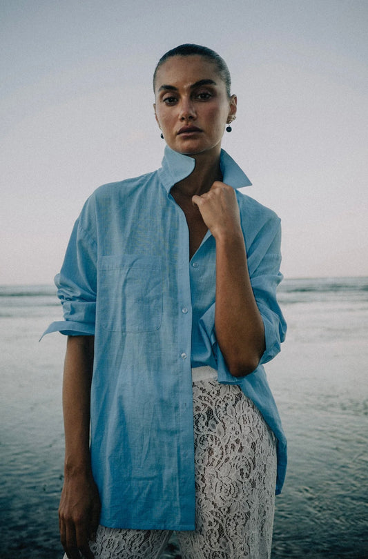 LALA SHIRT - Cornflower