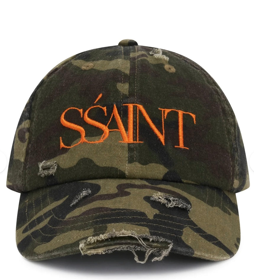 SSAINT CAMO DAD CAP