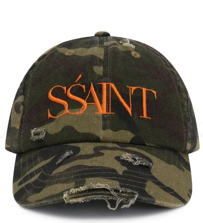 SSAINT CAMO DAD CAP