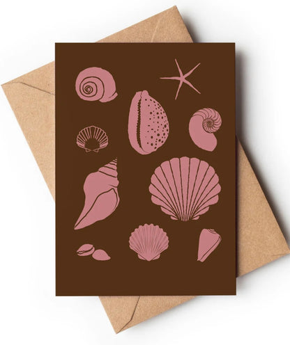 SEA SHELLS CARD