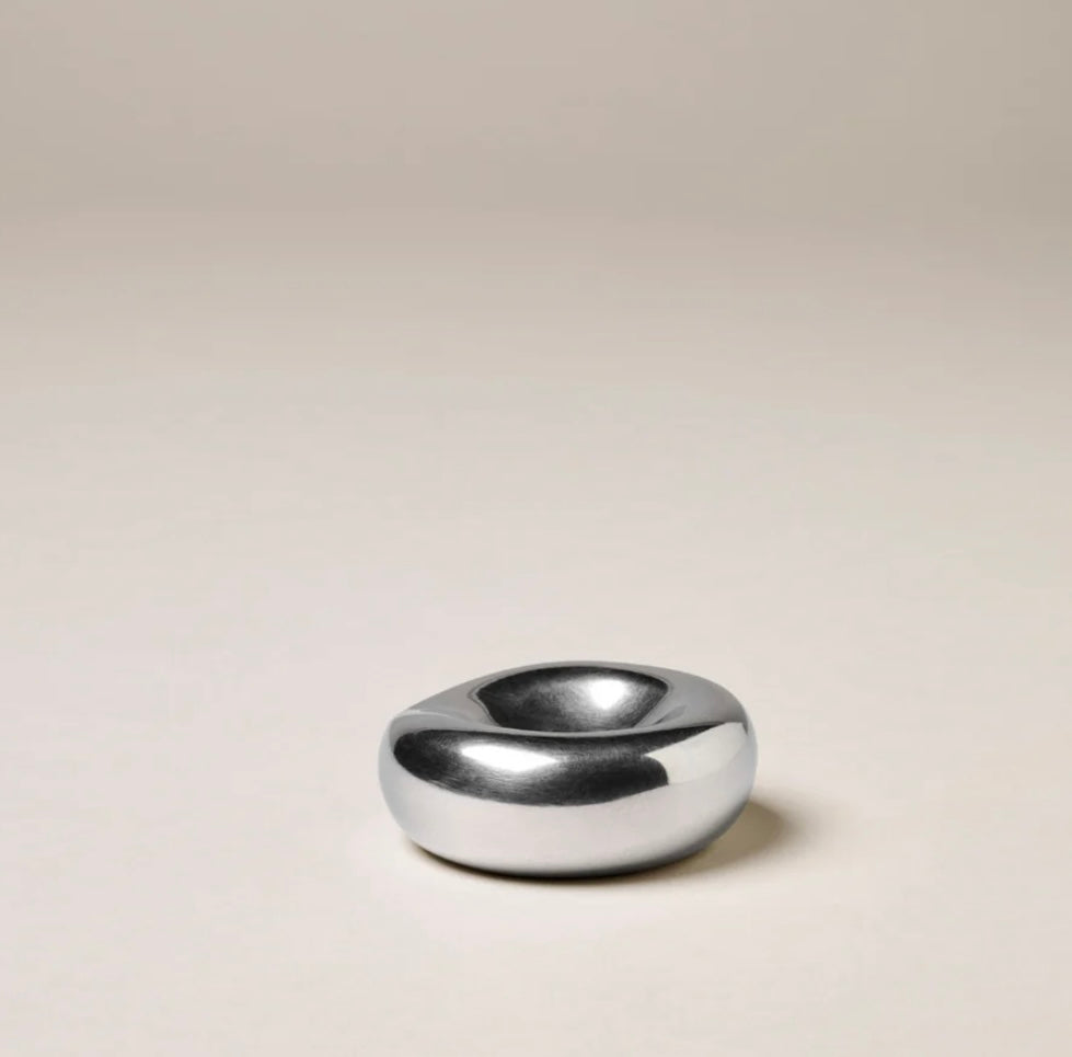 CHROME INCENSE HOLDER