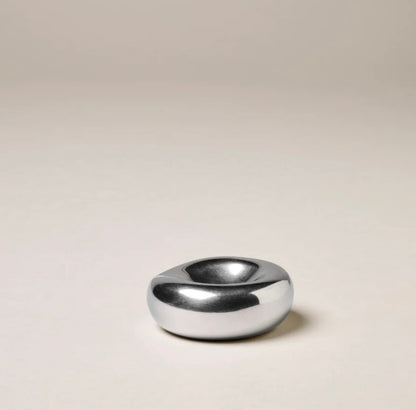 CHROME INCENSE HOLDER