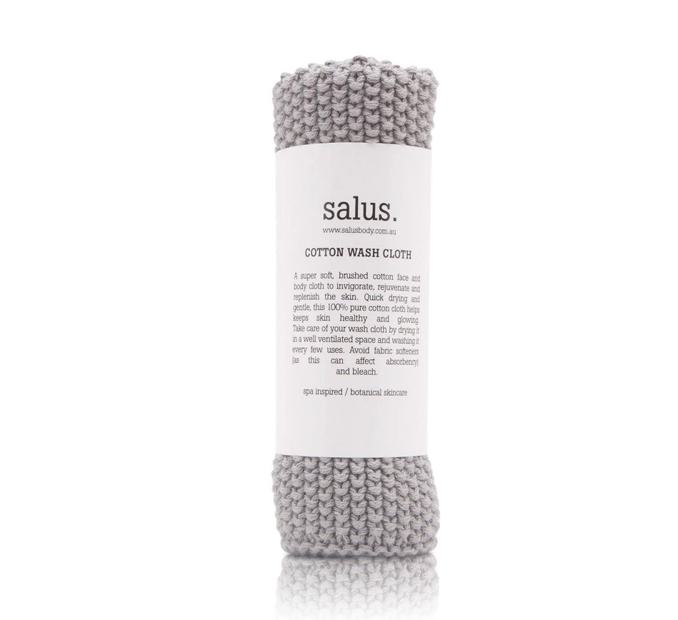 COTTON WASH CLOTH - Grey