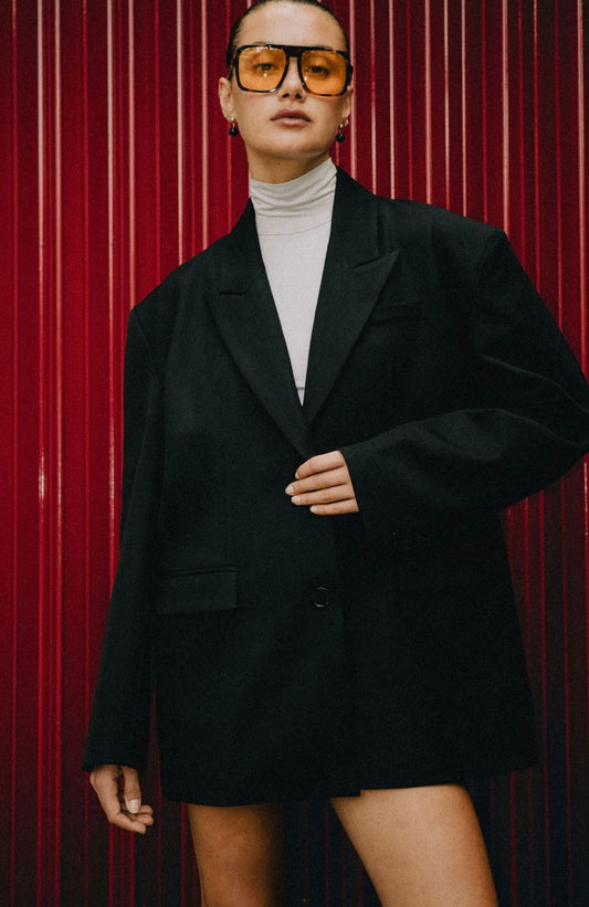 NOAH OVERSIZED BLAZER - Black