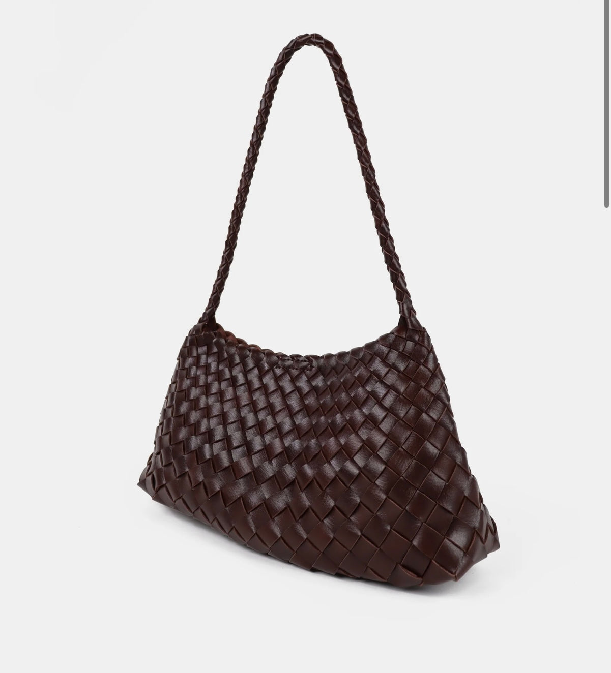 ROSELLE WOVEN BAG - BROWN