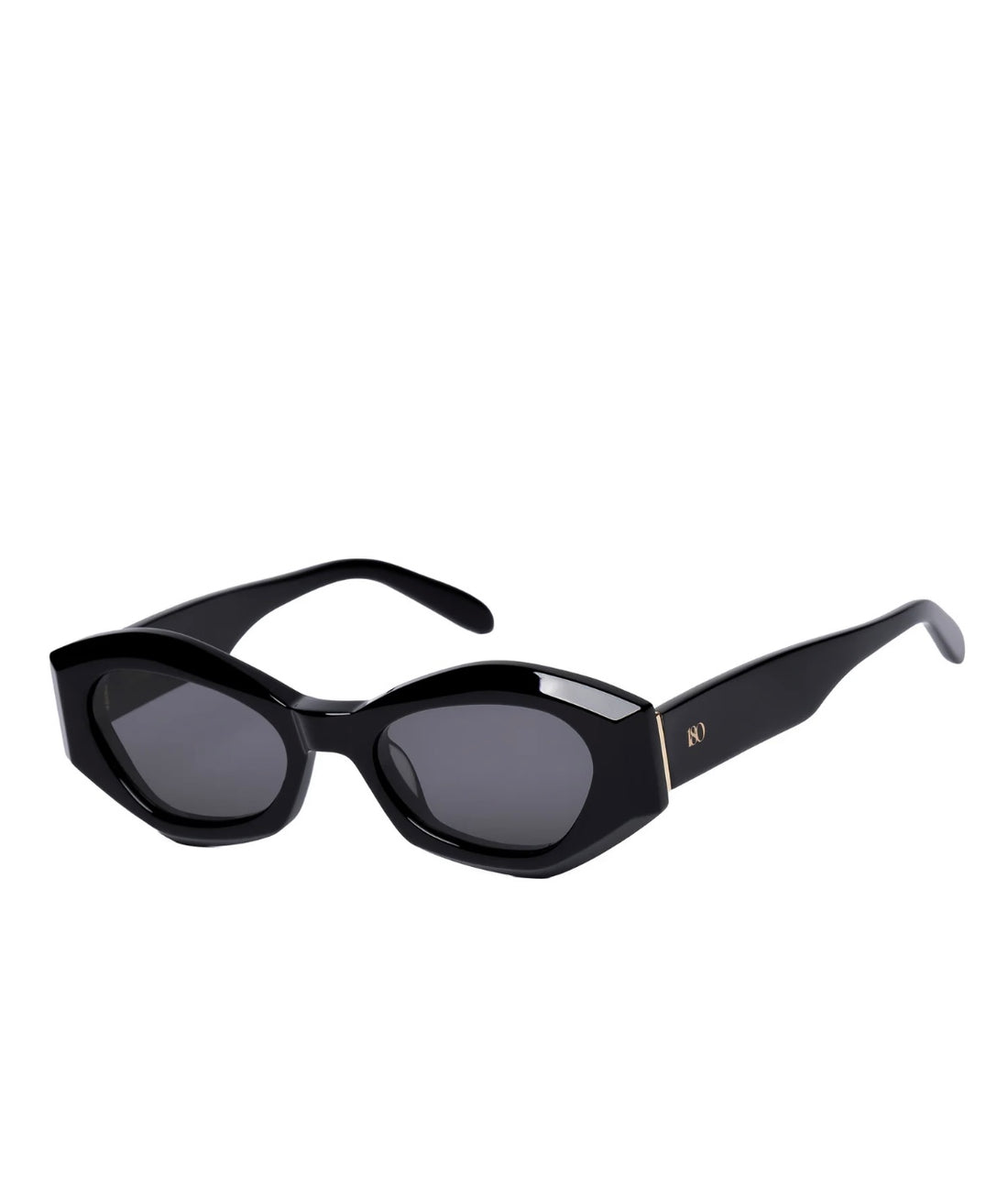 RUFUS ft. Gloss Black + Gold Metal Trim + Black Lens