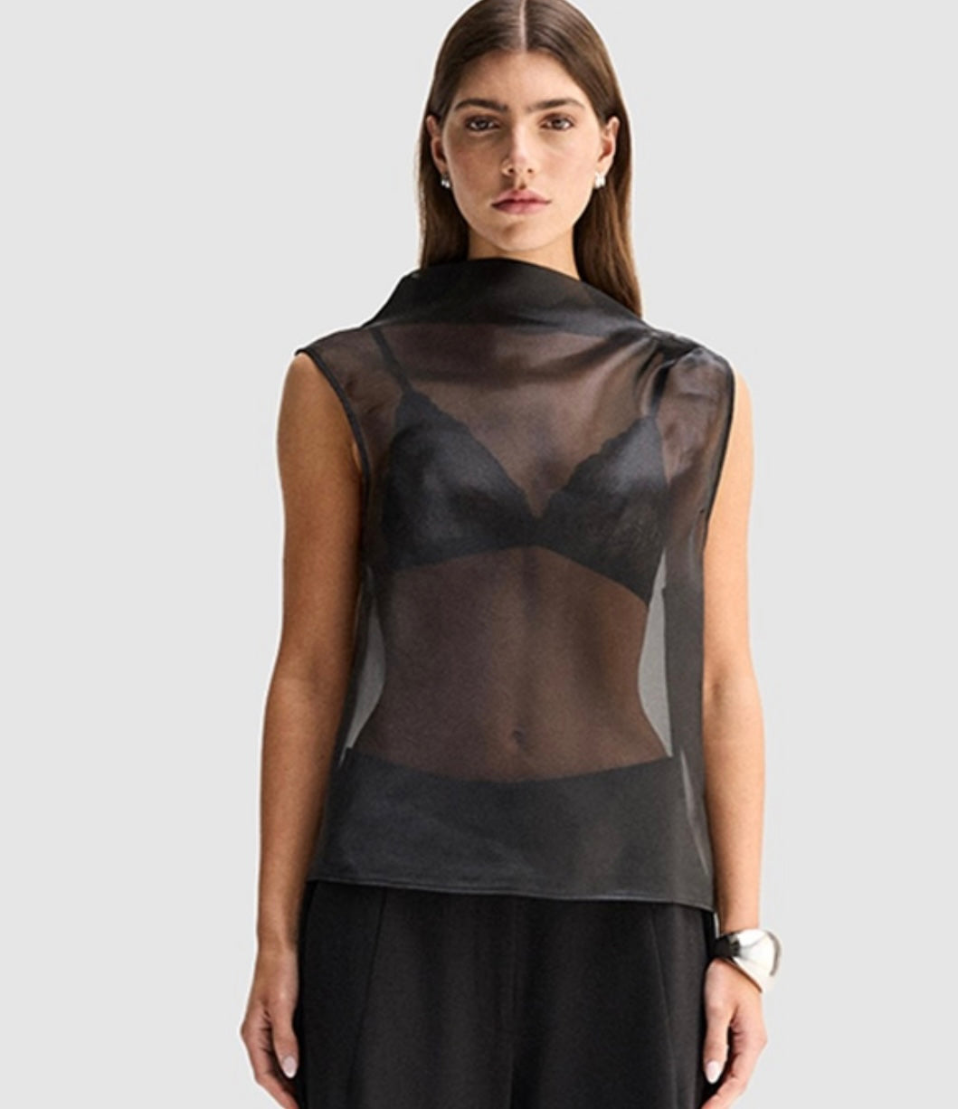 HOPKINS TOP BLACK