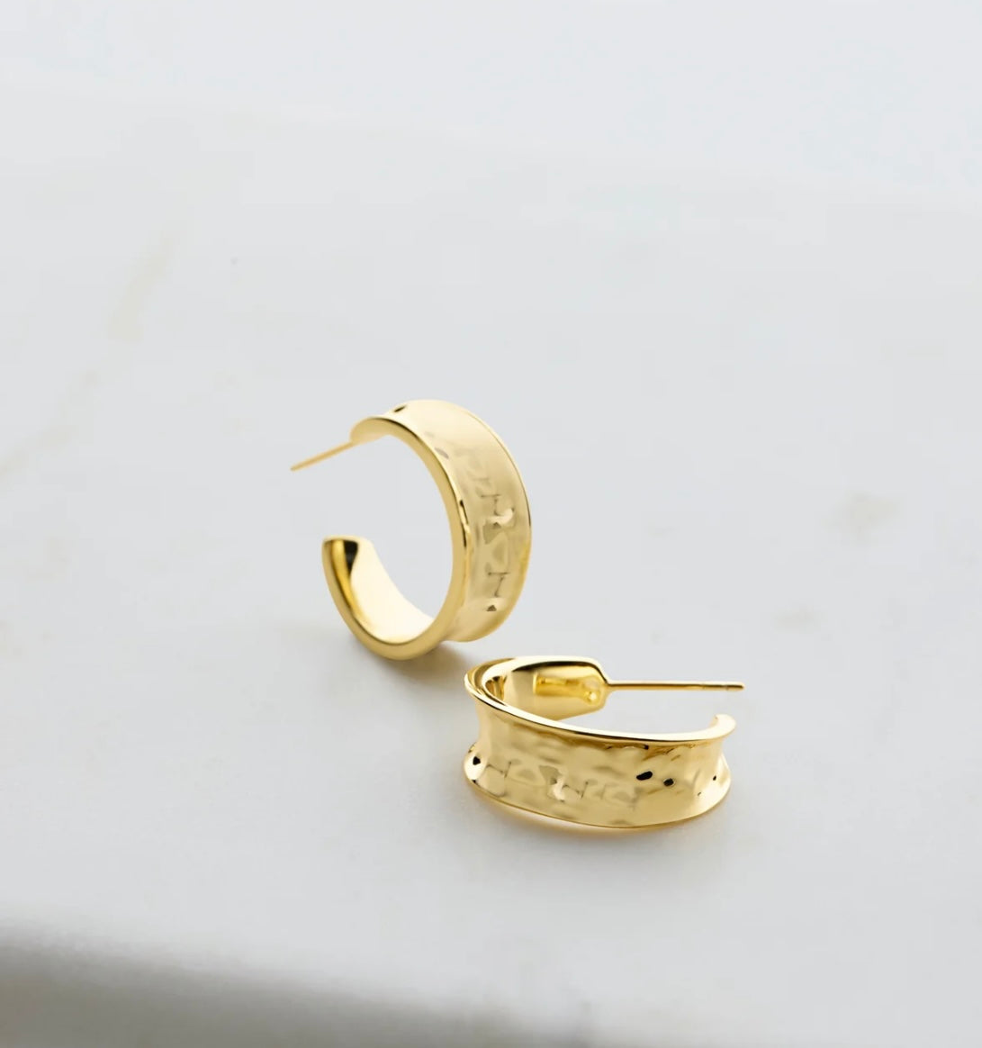 BIANCA MINI HOOPS- Gold