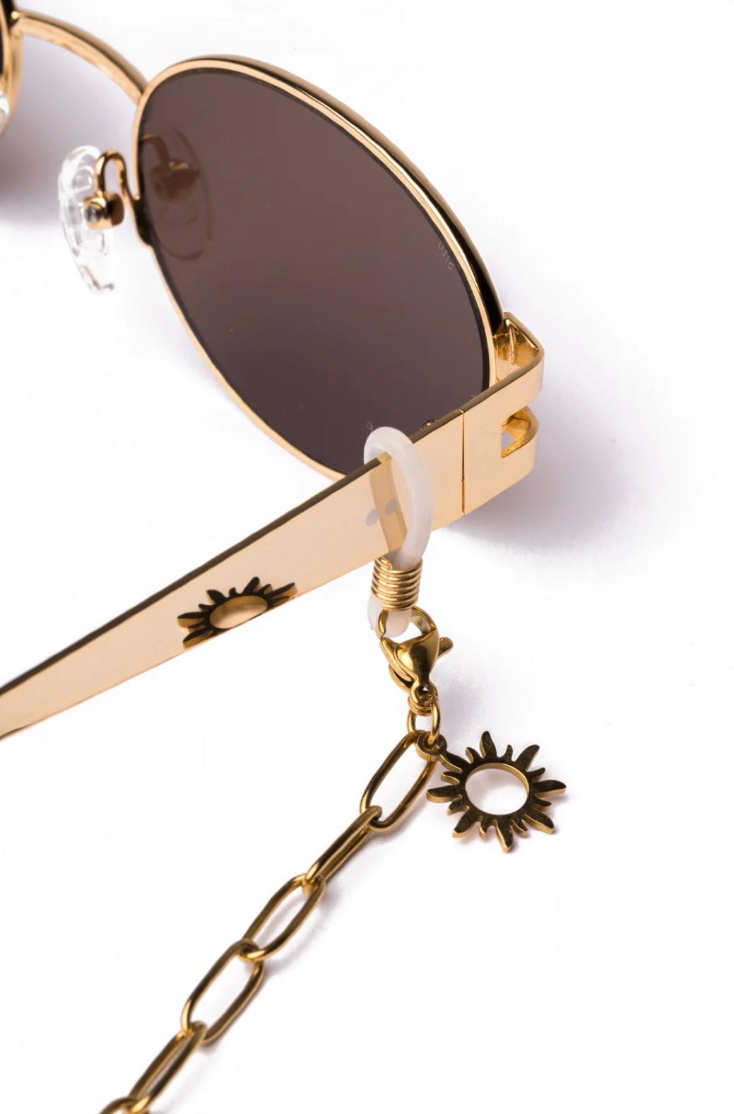 LARGE LINK SUNGLASSES CHAIN - GOLD