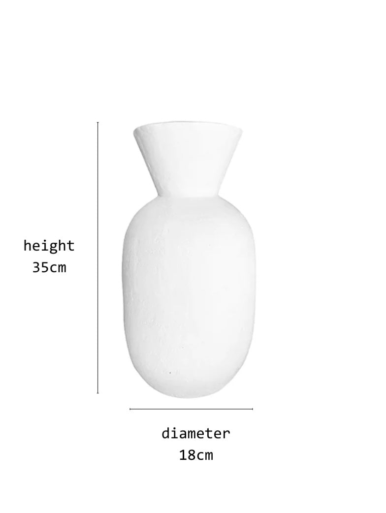 DALLAS VASE - White