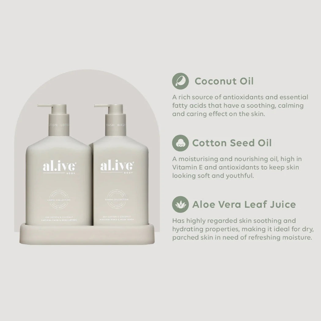 Alive Body Duo - Sea Cotton &amp; Coconut