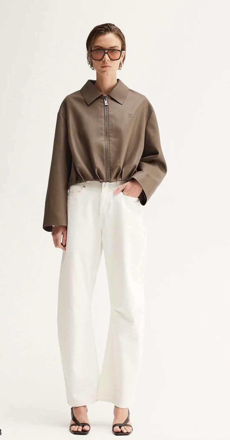 RAE JACKET - TAUPE