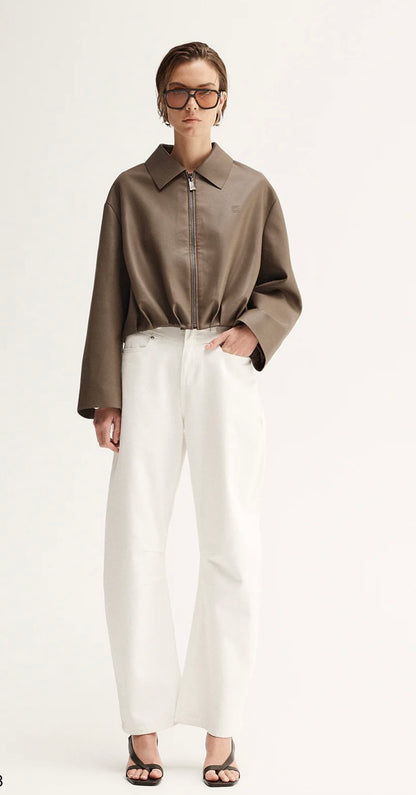 RAE JACKET - TAUPE