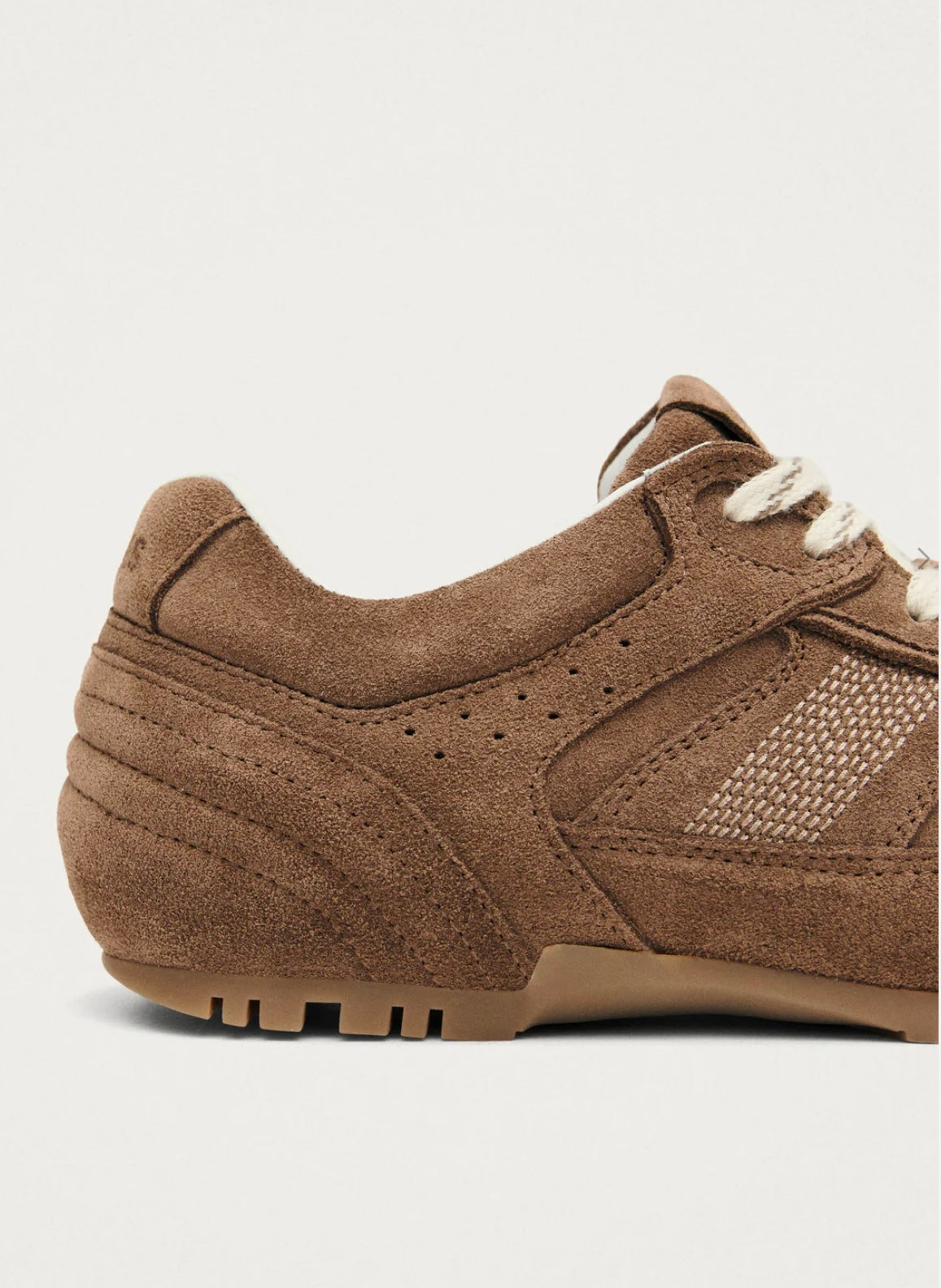 ALOHAS -  SUEDE BROWN LEATHER SNEAKERS