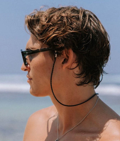 EYEWEAR CHAIN - LEATHER BRAID CHORD